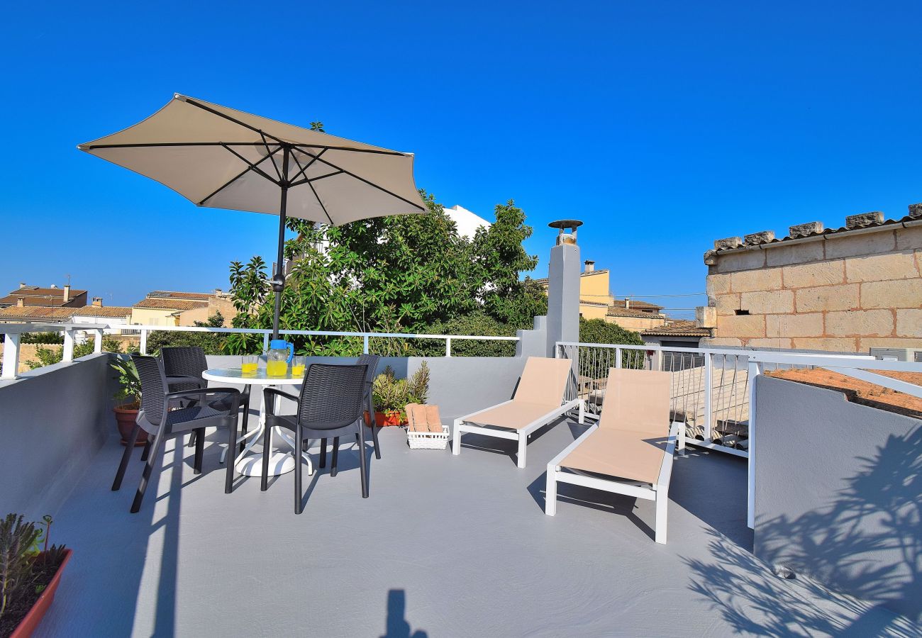 Casa en Santa Margalida - Can Cantino 213 fantástica casa de pueblo con piscina privada, aire acondicionado, terraza, barbacoa y WiFi Casa en Santa Margalida - Can Cantino 213 fantástica casa de pueblo con piscina privada, aire acondicionado, terraza, barbacoa y WiFi