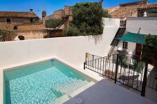Casa en Petra - Es Forn 229 acogedora casa de pueblo con piscina privada, terraza y WiFi