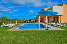 Villa en Muro - Es Moli 056 fantástica finca con piscina privada, gran jardín, aire acondicionado y barbacoa