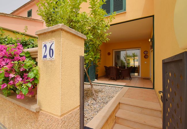 Casa adosada en Sa Pobla - Robes Sa Pobla 170 fantástica casa con piscina, aire acondicionado, terraza y WiFi Casa adosada en Sa Pobla - Robes Sa Pobla 170 fantástica casa con piscina, aire acondicionado, terraza y WiFi