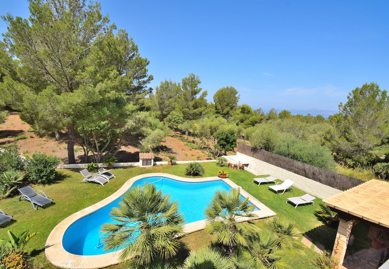 Villa en Arta - Villa Wagner 258  magnífica villa con piscina privada, gran zona exterior, terraza y WiFI Villa en Arta - Villa Wagner 258  magnífica villa con piscina privada, gran zona exterior, terraza y WiFI