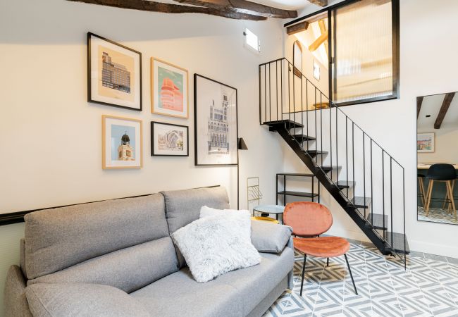 Apartamento en Madrid - Apartamento Rastro de Madrid Cascorro Temporal Apartamento en Madrid - Apartamento Rastro de Madrid Cascorro Temporal