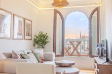 Apartamento en Madrid - Ático con extraordinaria Terraza - Centro -Lujo - Alturas con sabor Mediterráneo