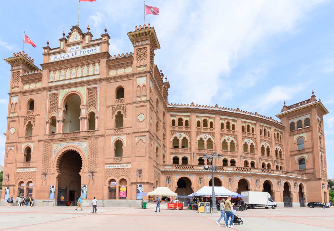 Apartamento en Madrid - Piso moderno de 1 dormitorio con ventanales y sofá cama para invitados en Madrid.Temporal  Apartamento en Madrid - Piso moderno de 1 dormitorio con ventanales y sofá cama para invitados en Madrid.Temporal