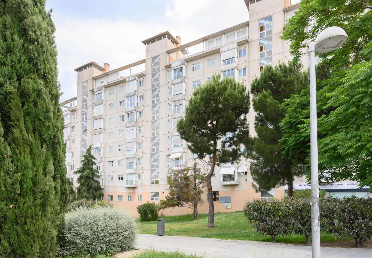 Apartamento en Madrid - Piso moderno de 1 dormitorio con ventanales y sofá cama para invitados en Madrid.Temporal  Apartamento en Madrid - Piso moderno de 1 dormitorio con ventanales y sofá cama para invitados en Madrid.Temporal