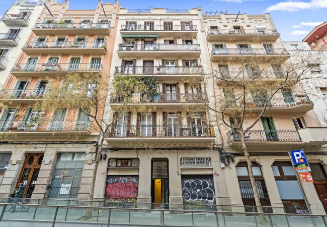 Appartement à Barcelone - Parallel Centric Flat,Terrace,WiFi-2-Dormitorios Appartement à Barcelone - Parallel Centric Flat,Terrace,WiFi-2-Dormitorios