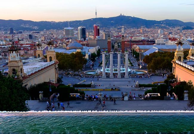 Appartement à Barcelone - PLAZA ESPAÑA DELUXE & FIRA, bel appartement lumineux, mignon, grand et ensoleillé à louer par jours à Barcelone, Plaza España. Appartement à Barcelone - PLAZA ESPAÑA DELUXE & FIRA, bel appartement lumineux, mignon, grand et ensoleillé à louer par jours à Barcelone, Plaza España.