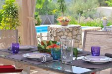Villa à Campanet - Caselles de Baix 102 charmante maison de campagne, avec piscine privée, terrasse, barbecue et WiFi