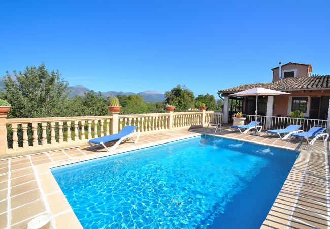 Belle finca avec piscine et jardin impeccables. Tramuntana 171