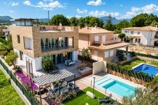 Maison à Alcudia - Villa Isabel 206 villa fantastique avec piscine privée, climatisation, barbecue et jacuzzi