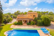Domaine à Campos - Can Toni 403 finca traditionnelle avec piscine privée, climatisation, grand jardin et WiFi