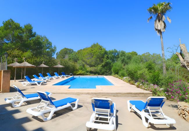 Domaine à Campos - Can Palea 407 finca avec piscine privée avec jardin, terrasse, barbecue et WiFi Domaine à Campos - Can Palea 407 finca avec piscine privée avec jardin, terrasse, barbecue et WiFi