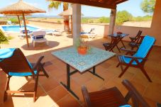 Terrasse, piscine, Finca, calme, belle