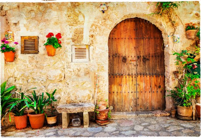 Gîte Rural à Santa Margalida - Es Rafal des Turó magnifique finca avec piscine privée, espace enfants, climatisation et terrasse Gîte Rural à Santa Margalida - Es Rafal des Turó magnifique finca avec piscine privée, espace enfants, climatisation et terrasse