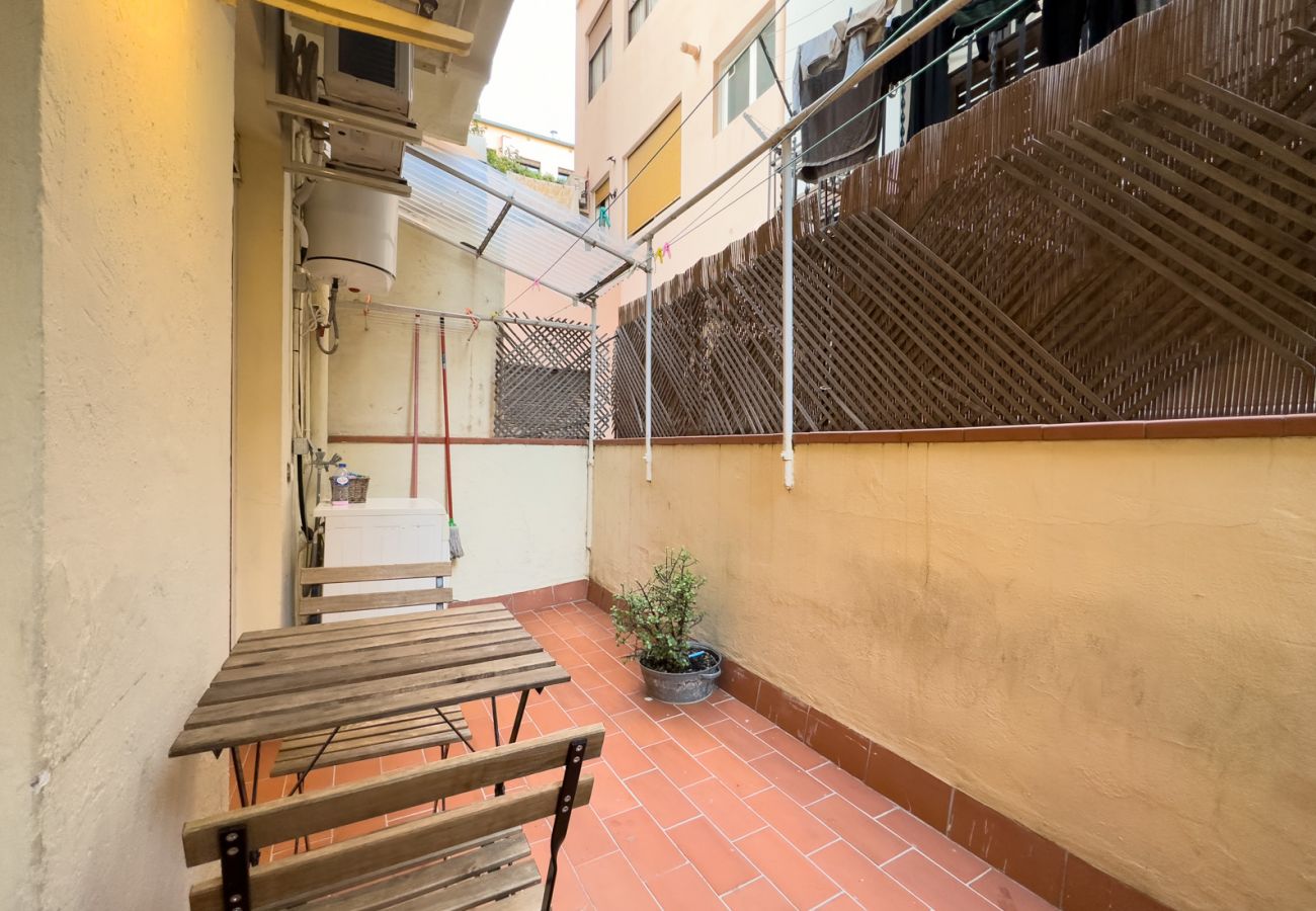 Appartement à Barcelone - Appartement en location dans le centre de Barcelone ave terrasse, Gracia Appartement à Barcelone - Appartement en location dans le centre de Barcelone ave terrasse, Gracia