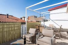 Appartement à Valence / Valencia - CENTER-2BR, 2BA-ATTIC-TERRACE,VIEW, WI-FI, A/C 