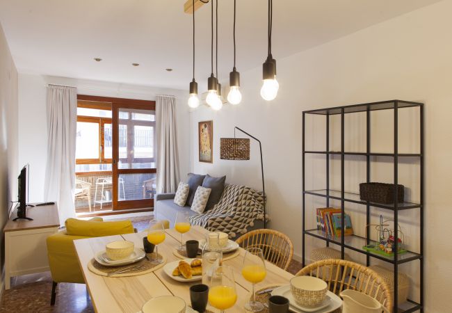  à Valencia - Cozy One Bedroom Wifi AC Heating in Old Town I 