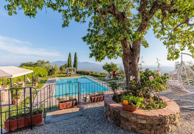 Villa à Lucca - Tuscan Fizz, a traditional Stone Farmhouse with Private Pool and Amazing View among the Vineyards in Lucca Villa à Lucca - Tuscan Fizz, a traditional Stone Farmhouse with Private Pool and Amazing View among the Vineyards in Lucca