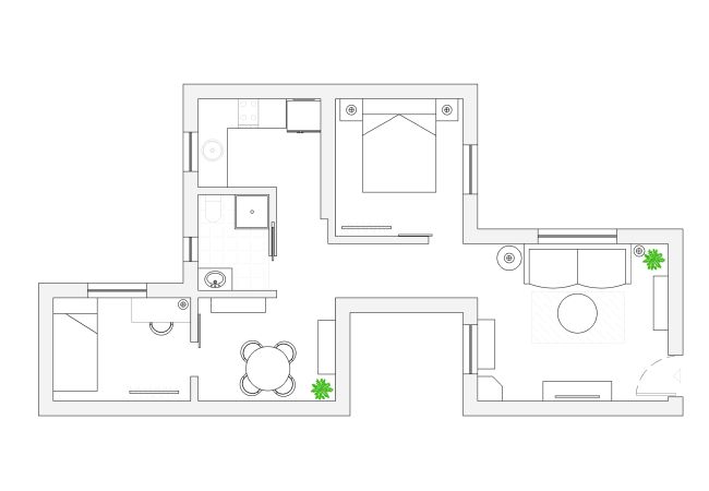 Appartement à Madrid - Un espace cosy à Chamberí Appartement à Madrid - Un espace cosy à Chamberí