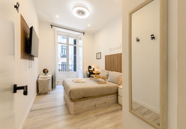 Chambres d'hôtes à Madrid - Washington : chambre avec confort et espaces communs Gran Vía-Madrid Chambres d'hôtes à Madrid - Washington : chambre avec confort et espaces communs Gran Vía-Madrid