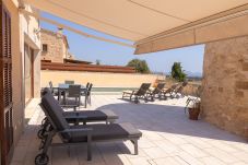 Casa a Muro - Sa Riba 021 magnífica villa con piscina privada, barbacoa, terraza y WiFi