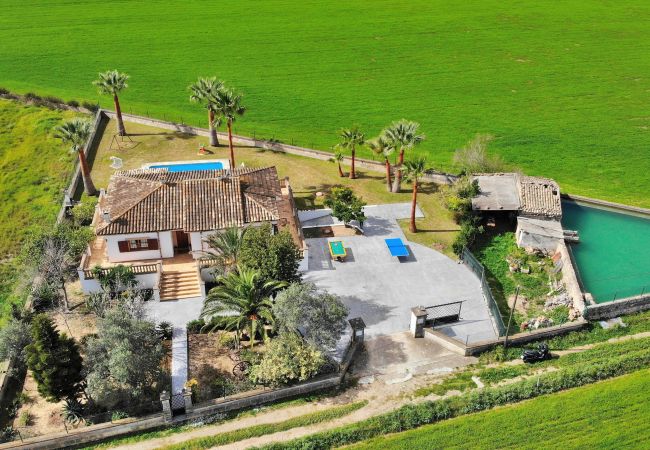 Fattoria a Sa Pobla - Can Mussol 040 magnifica villa con piscina privada, gran jardín, zona infantil, billar, ping pong y WiFi Fattoria a Sa Pobla - Can Mussol 040 magnifica villa con piscina privada, gran jardín, zona infantil, billar, ping pong y WiFi