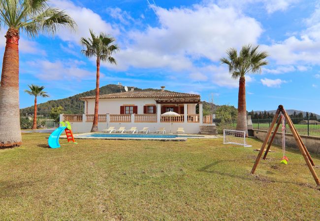 Fattoria a Sa Pobla - Can Mussol 040 magnifica villa con piscina privada, gran jardín, zona infantil, billar, ping pong y WiFi Fattoria a Sa Pobla - Can Mussol 040 magnifica villa con piscina privada, gran jardín, zona infantil, billar, ping pong y WiFi