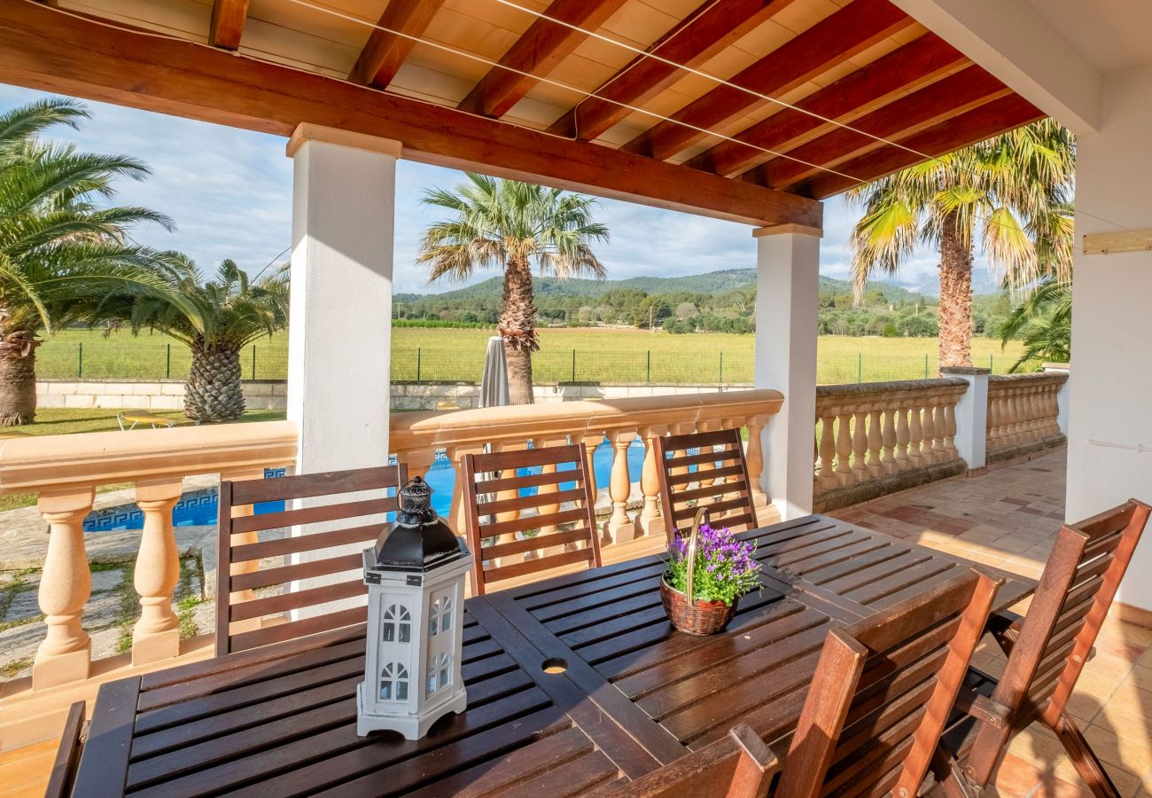 Fattoria a Sa Pobla - Can Mussol 040 magnifica villa con piscina privada, gran jardín, zona infantil, billar, ping pong y WiFi Fattoria a Sa Pobla - Can Mussol 040 magnifica villa con piscina privada, gran jardín, zona infantil, billar, ping pong y WiFi