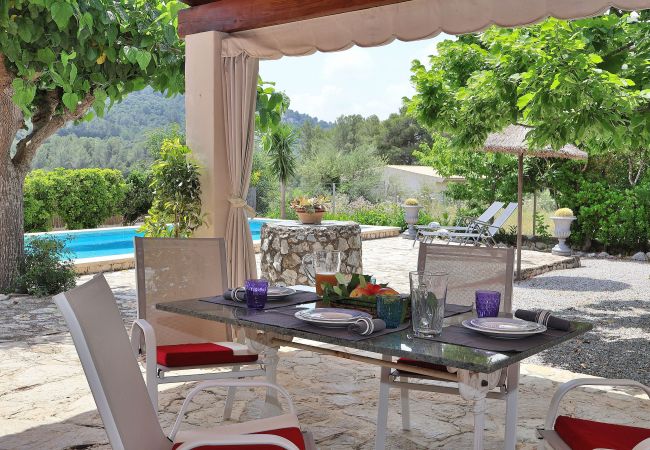 Villa a Campanet - Caselles de Baix 102 coqueta finca, con piscina privada, terraza, barbacoa y WiFi Villa a Campanet - Caselles de Baix 102 coqueta finca, con piscina privada, terraza, barbacoa y WiFi