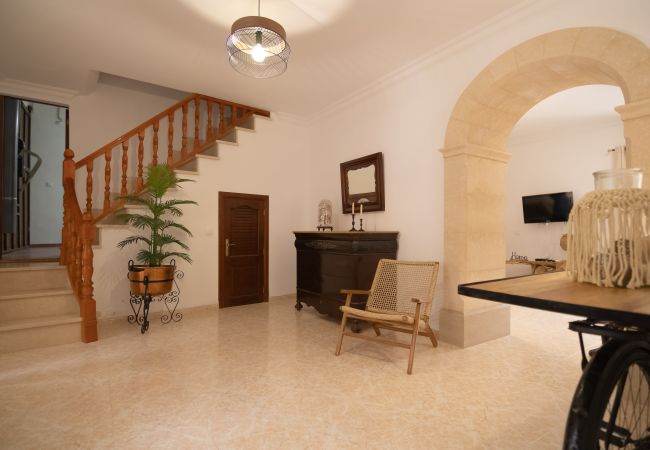 Casa a Buger - Ca n'Aina Canta 064 acogedora casa de pueblo con piscina privada, terraza, barbacoa y aire acondicionado Casa a Buger - Ca n'Aina Canta 064 acogedora casa de pueblo con piscina privada, terraza, barbacoa y aire acondicionado