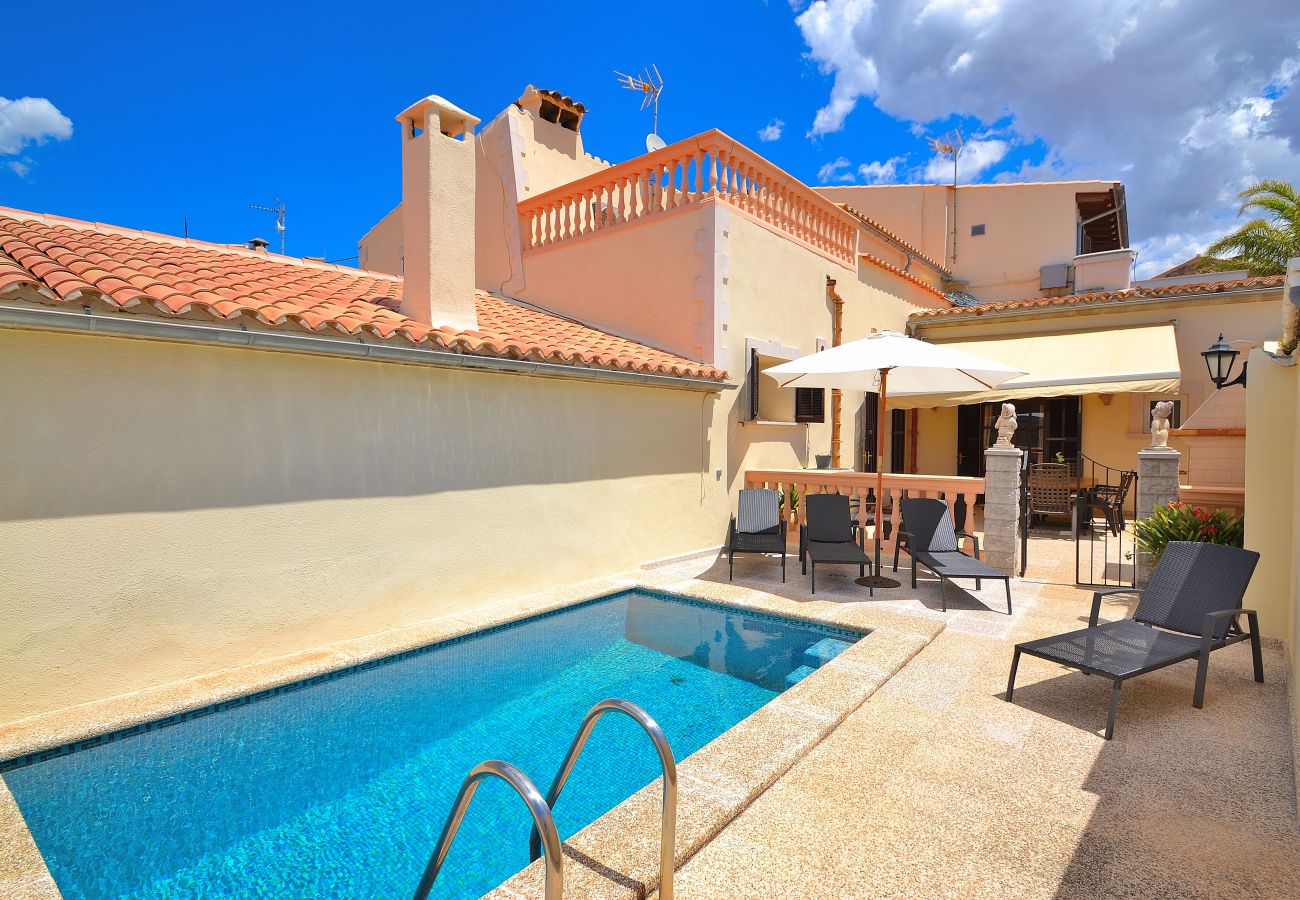 Casa a Buger - Ca n'Aina Canta 064 acogedora casa de pueblo con piscina privada, terraza, barbacoa y aire acondicionado Casa a Buger - Ca n'Aina Canta 064 acogedora casa de pueblo con piscina privada, terraza, barbacoa y aire acondicionado