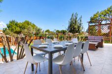 Casa a Alcudia - Villa Isabel 206 fantástica villa con piscina privada, aire acondicionado, barbacoa y jacuzzi