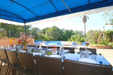 Fattoria a Campos - Can Palea 407 finca con piscina privada con jardín, terraza, barbacoa y WiFi