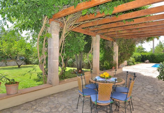 Fattoria a Lloret de Vistalegre - Can Blanc 018 finca rústica con piscina privada, aire acondicionado, terraza y barbacoa Fattoria a Lloret de Vistalegre - Can Blanc 018 finca rústica con piscina privada, aire acondicionado, terraza y barbacoa