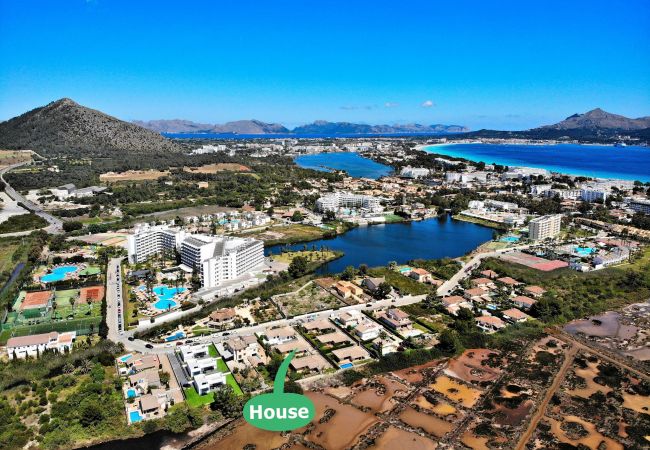 Villetta a Playa de Muro - Ca Na Coloma 145 fantástica villa con barbacoa, billar, ping pong y WiFi Villetta a Playa de Muro - Ca Na Coloma 145 fantástica villa con barbacoa, billar, ping pong y WiFi