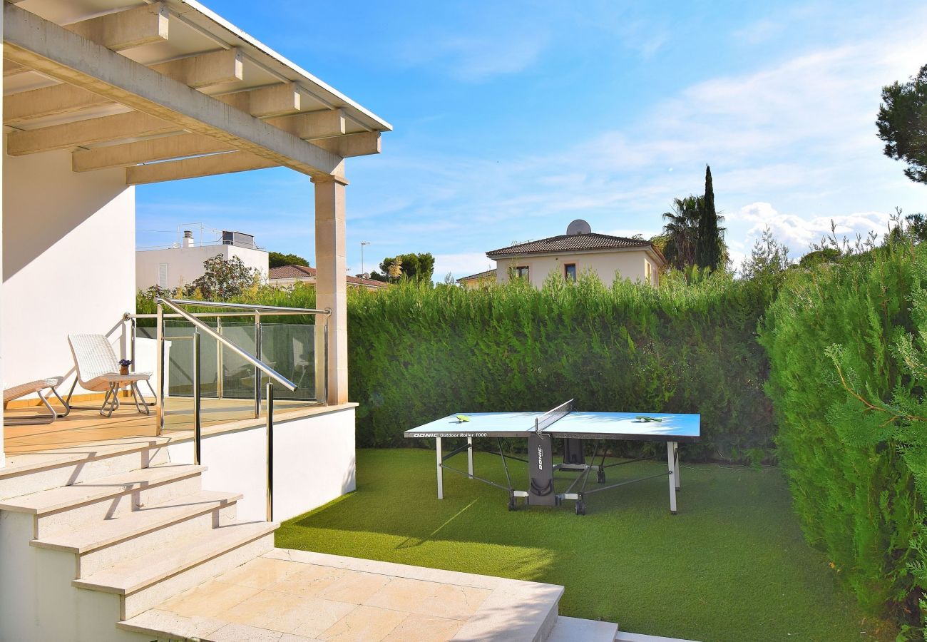 Casa a schiera a Playa de Muro - Siulador 107 fantástica villa con piscina privada, terraza, mesa de billar, ping pong y aire acondicionado Casa a schiera a Playa de Muro - Siulador 107 fantástica villa con piscina privada, terraza, mesa de billar, ping pong y aire acondicionado