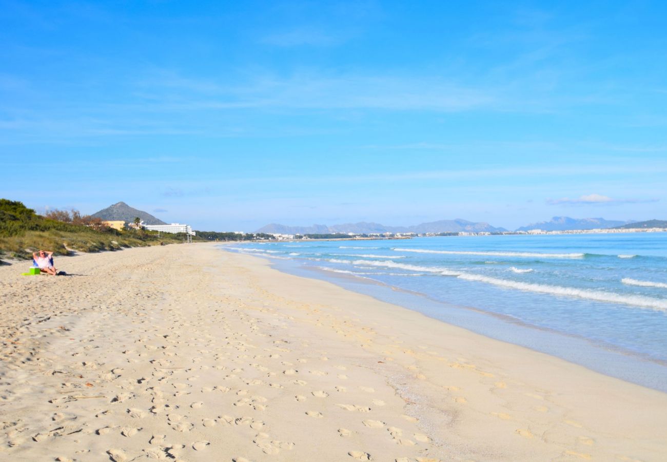 Casa a schiera a Playa de Muro - Siulador 107 fantástica villa con piscina privada, terraza, mesa de billar, ping pong y aire acondicionado Casa a schiera a Playa de Muro - Siulador 107 fantástica villa con piscina privada, terraza, mesa de billar, ping pong y aire acondicionado