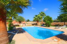Fattoria a Campos - Linda 416 fantástica villa con piscina privada, gran jardín, barbacoa y aire acondicionado