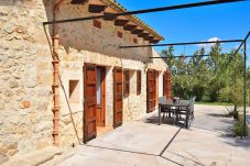 Fattoria a Sineu - Es Camp Pla 087 acogedora finca con piscina privada, terraza, jardín, barbacoa y aire acondicionado