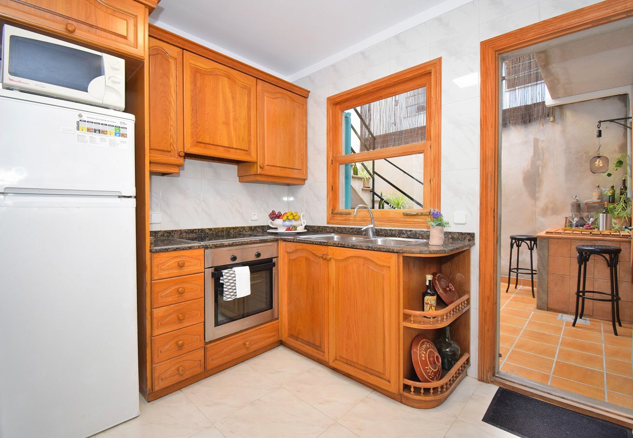 Casa a Muro - Ca Ses Nines 003 fantástica casa de pueblo con terraza, barbacoa, aire acondicionado y WiFi Casa a Muro - Ca Ses Nines 003 fantástica casa de pueblo con terraza, barbacoa, aire acondicionado y WiFi