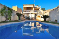 Casa a Muro - Capavila 196 fantástica villa con piscina privada, terraza, aire acondicionado y WiFi