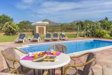 Fattoria a Alcudia - Marilen 254 fantástica finca con piscina privada, gran jardín, zona de juegos y aire acondicionado