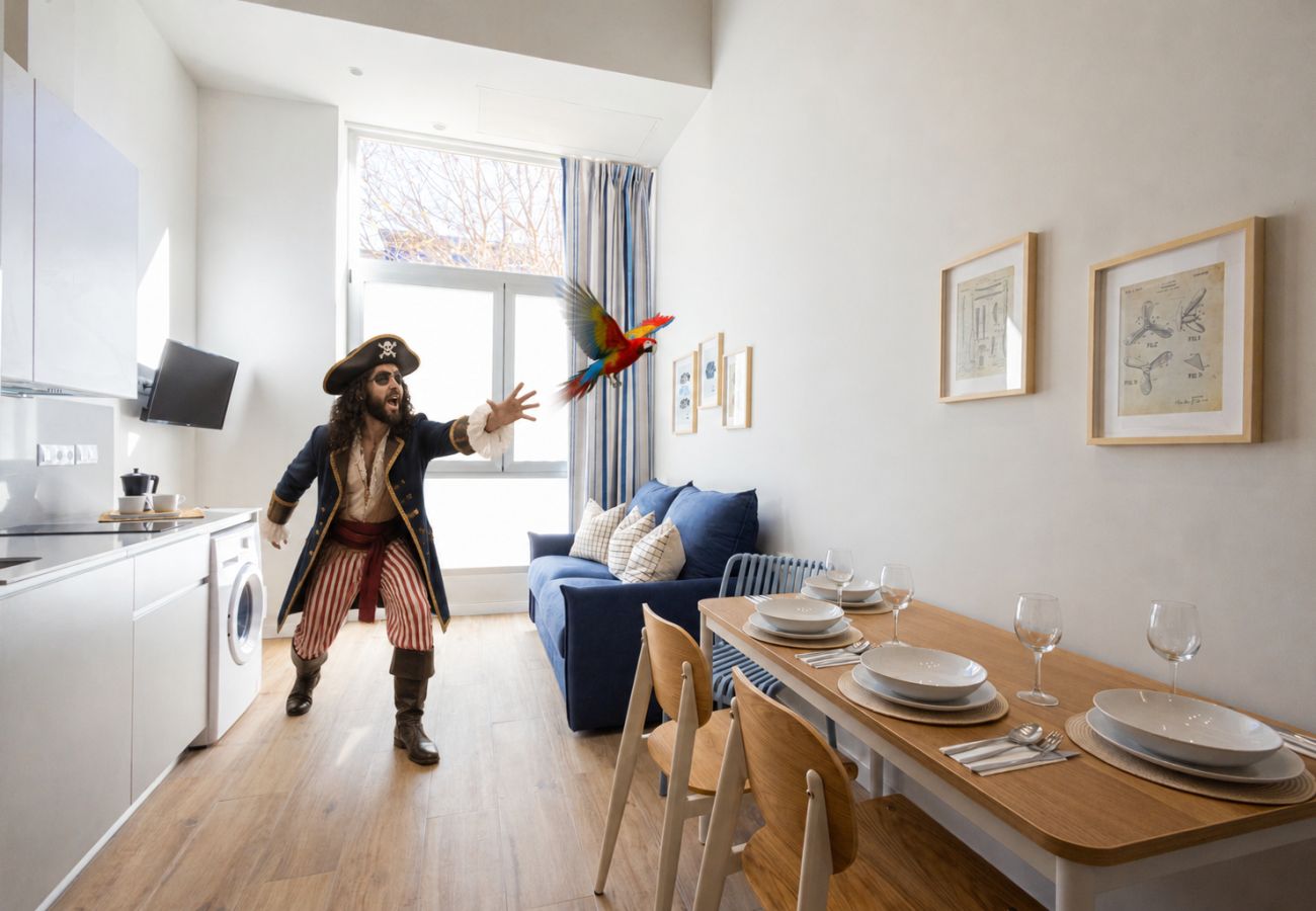 Appartamento a Valencia / València - The Pirate Duplex VI | 4 Guests | AC WiFi | 15 min Oceanografic