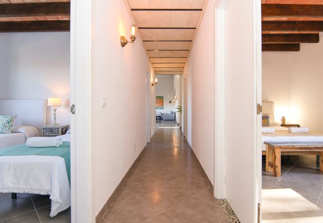 Villa a Sineu - Villa Caluix con A/A, internet y piscina Villa a Sineu - Villa Caluix con A/A, internet y piscina