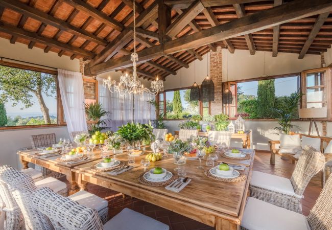 Villa a San Miniato - Villa San Miniato Corniano: Iconic 5 Bedrooms Farmhouse with Pool Villa a San Miniato - Villa San Miniato Corniano: Iconic 5 Bedrooms Farmhouse with Pool