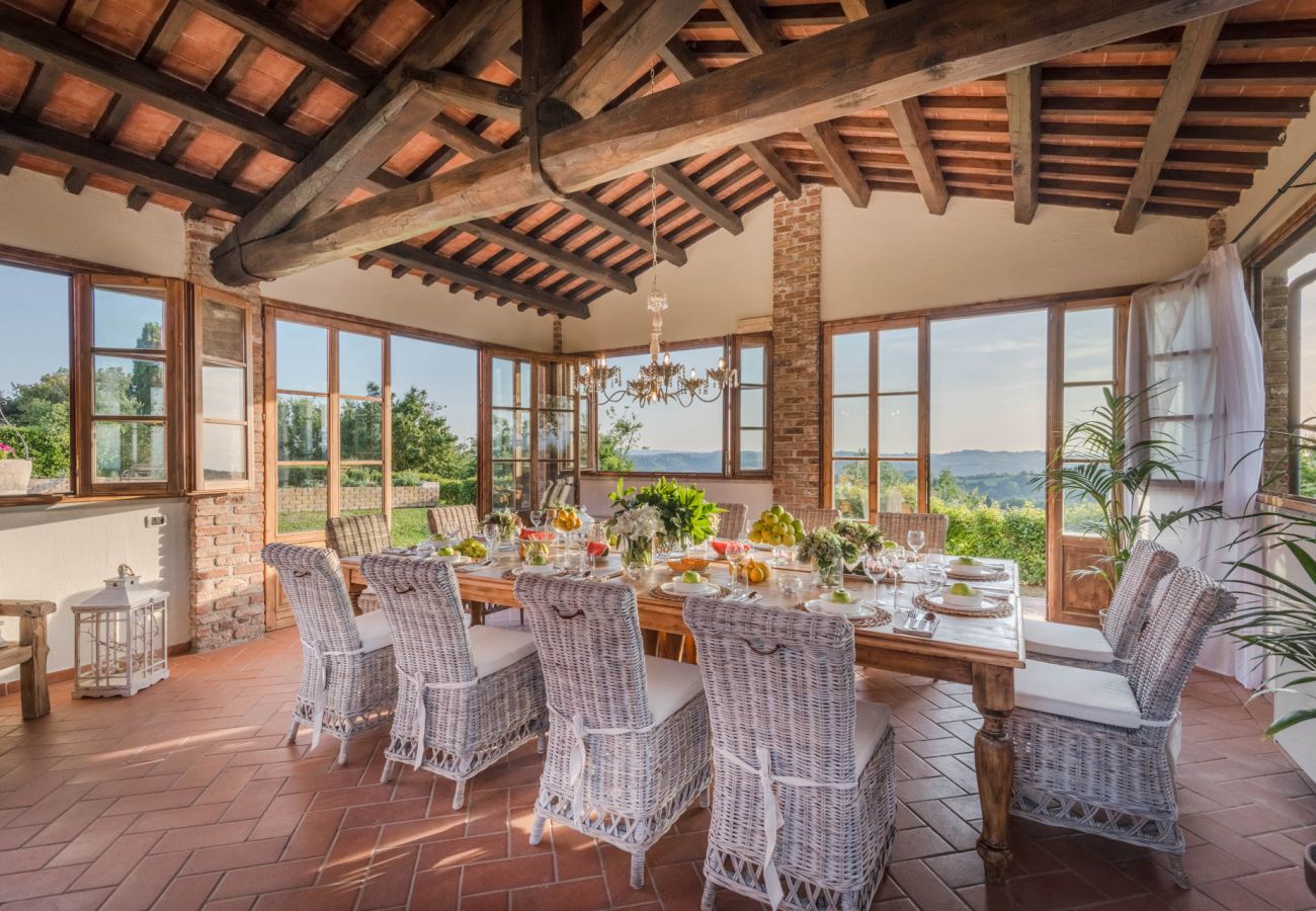 Villa a San Miniato - Villa San Miniato Corniano: Iconic 5 Bedrooms Farmhouse with Pool Villa a San Miniato - Villa San Miniato Corniano: Iconic 5 Bedrooms Farmhouse with Pool
