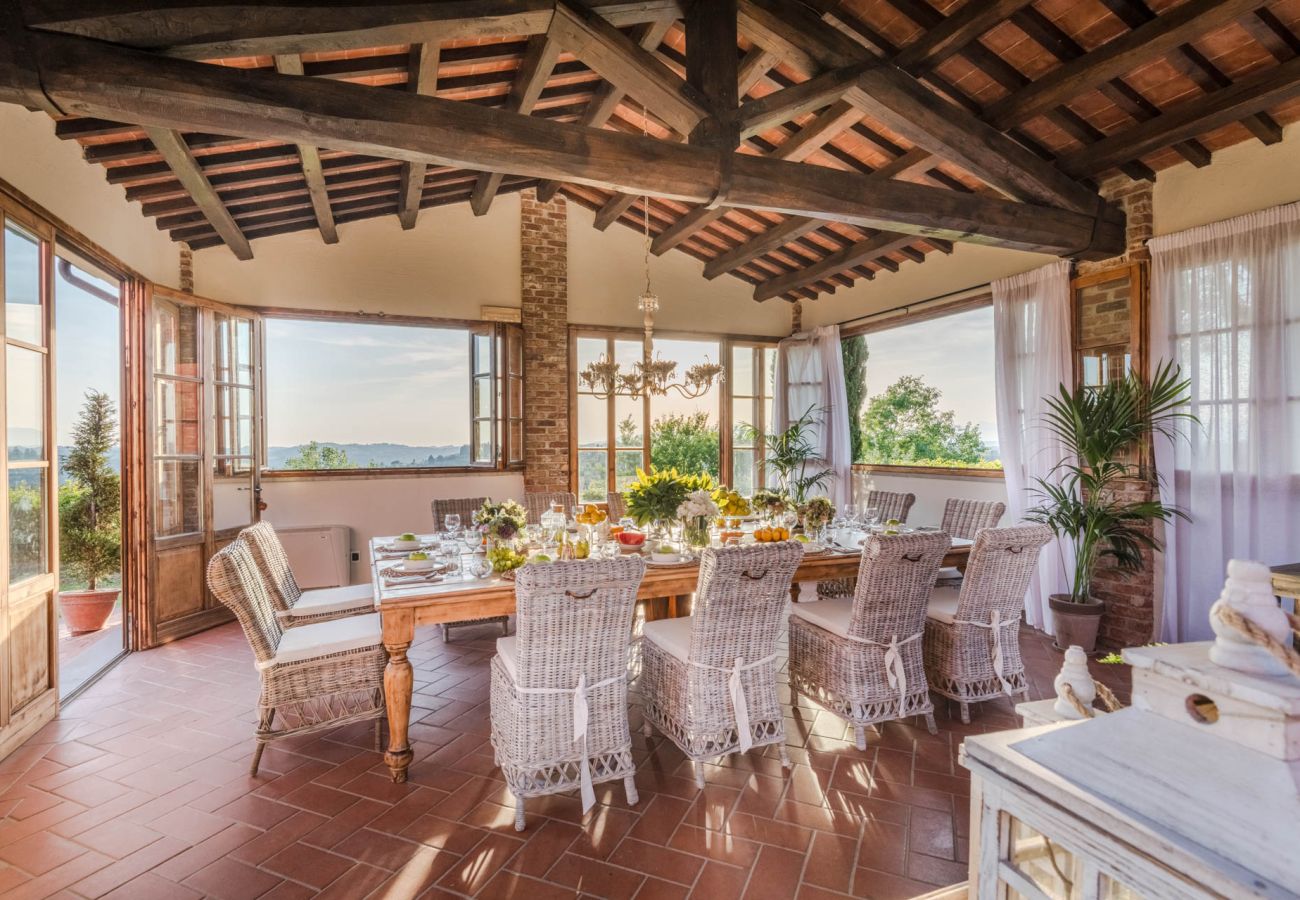 Villa a San Miniato - Villa San Miniato Corniano: Iconic 5 Bedrooms Farmhouse with Pool Villa a San Miniato - Villa San Miniato Corniano: Iconic 5 Bedrooms Farmhouse with Pool