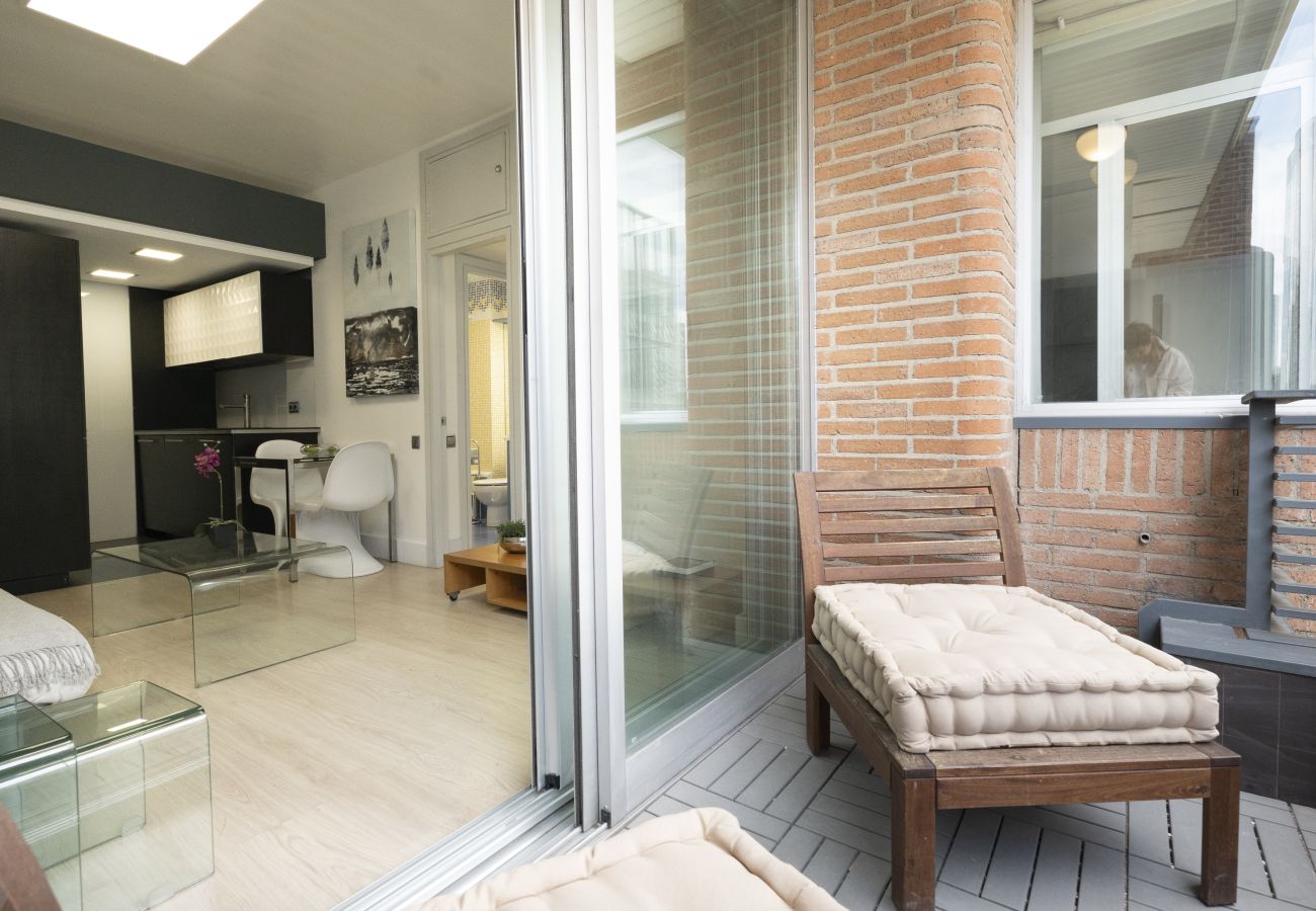 Appartamento a Madrid - Piso de 1 dormitorio con terraza-Alquiler mensual en Madrid  Appartamento a Madrid - Piso de 1 dormitorio con terraza-Alquiler mensual en Madrid