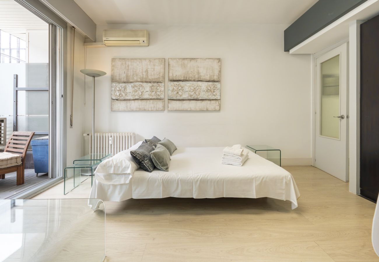 Appartamento a Madrid - Piso de 1 dormitorio con terraza-Alquiler mensual en Madrid  Appartamento a Madrid - Piso de 1 dormitorio con terraza-Alquiler mensual en Madrid