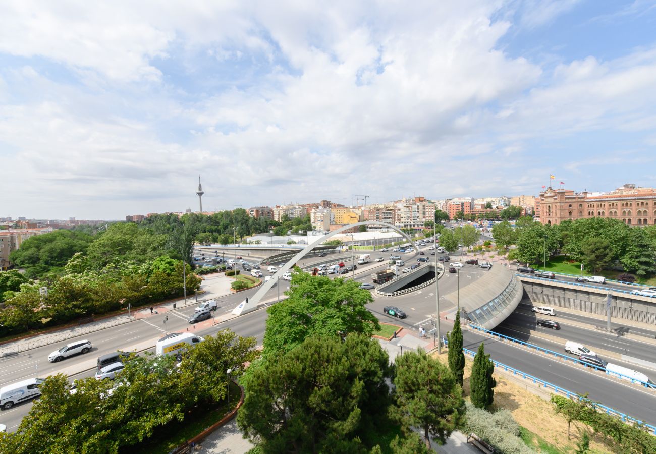 Appartamento a Madrid - Piso moderno de 1 dormitorio con ventanales y sofá cama para invitados en Madrid.Temporal  Appartamento a Madrid - Piso moderno de 1 dormitorio con ventanales y sofá cama para invitados en Madrid.Temporal